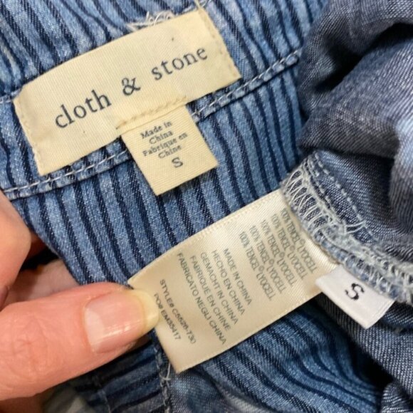 Anthropologie CLOTH & STONE Romper Shorts small medium fit - Picture 13 of 16